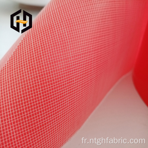 Ruban en tissu Tissu de support textile en polyester à mailles industrielles